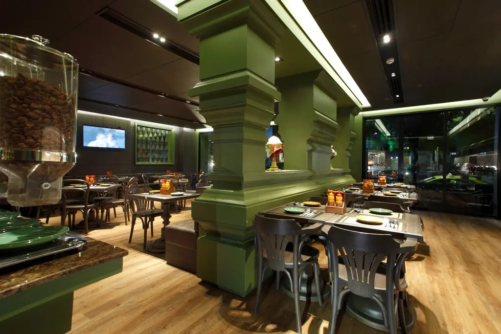 Srida Cuisine restaurant interior